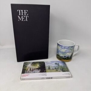 Metropolitan Museum Of Art‎ Van Gogh Wheat Field Mug And Set Of 4 Monet Coasters